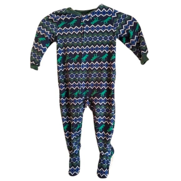 CARTERS Baby Dinosaur Sleeper NWT - Picture 1 of 5